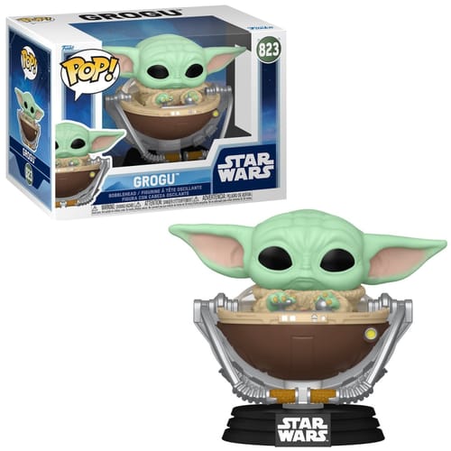 Levně Figurka Star Wars: The Mandalorian and Grogu - Grogu in Pram Funko POP!