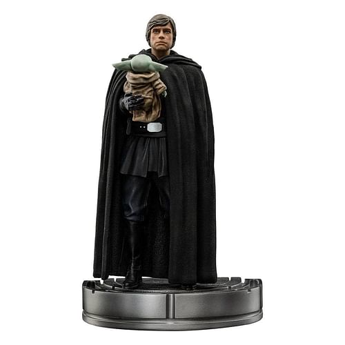 Obrázok Iron Studios Figurka Star Wars: The Mandalorian - Luke Skywalker and Grogu Art Scale 1/10