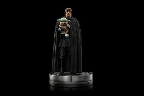 Obrázok Iron Studios Figurka Star Wars: The Mandalorian - Luke Skywalker and Grogu Art Scale 1/10