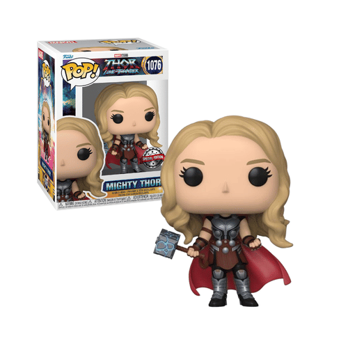 Levně Figurka Thor: Love and Thunder - Metallic Mighty Thor Funko POP!