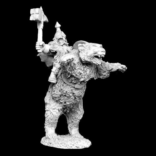 Figúrka Trpasličí jazdec na medveďovi Figúrka Trpasličí jazdec na medveďovi