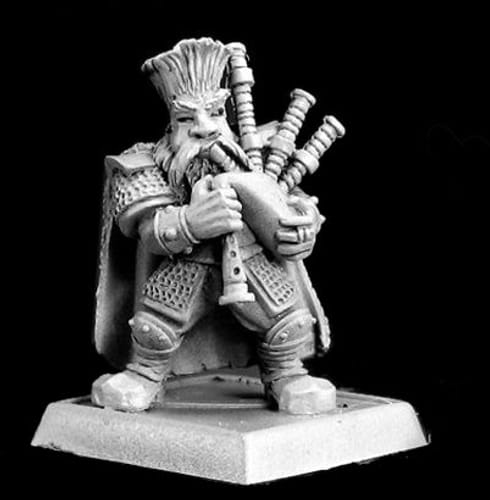 Figúrka trpaslík - bard Figúrka trpaslík - bard