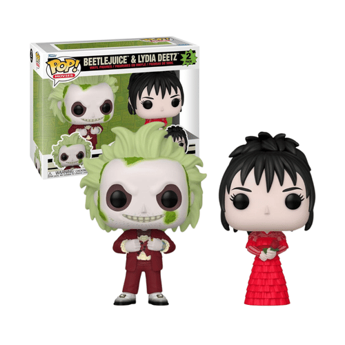 Levně Figurky Beetlejuice 2 - Beetlejuice & Lydia Deetz (2 pack)