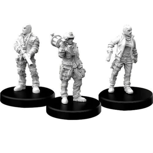 Figúrky Cyberpunk Red RPG - Combat Zoners Heavies Figúrky Cyberpunk Red RPG - Combat Zoners Heavies