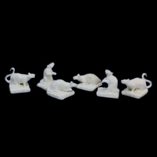 Figúrky potkanov, 6 ks Figúrky potkanov, 6 ks