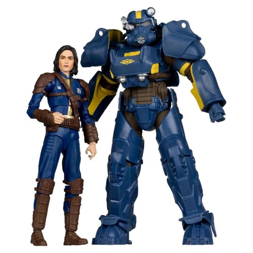 Levně Figurky McFarlane Toys Fallout 4 - T-60 Vault Tec & Sole Survivor
