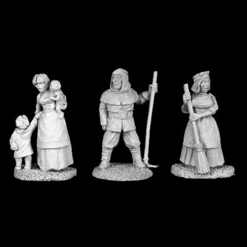 Figúrky - dedinčania Figúrky - dedinčania