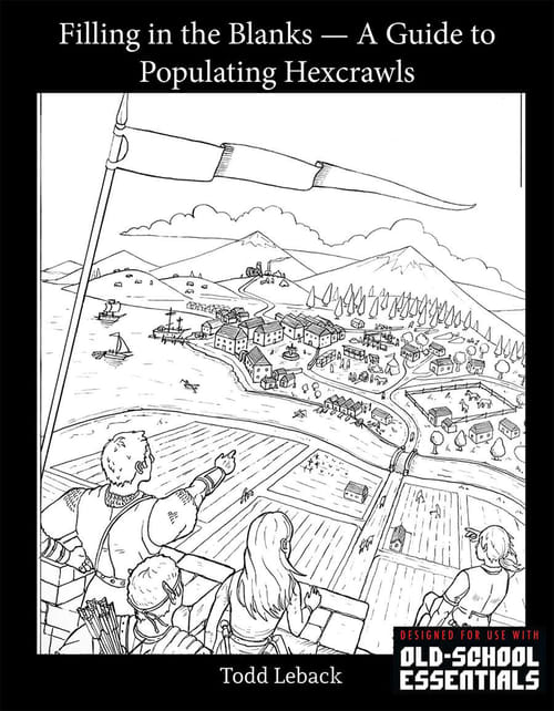 Levně Filling in the Blanks - A Guide to Populating Hexcrawls