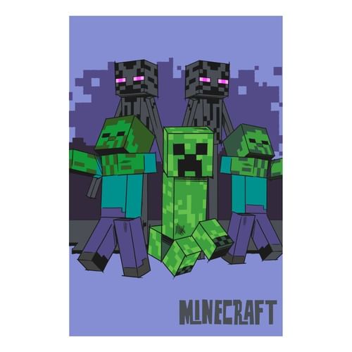 Fleece deka minecraft Fleece deka minecraft