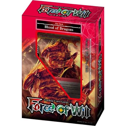 Force of Will: New Legend Precipice Starter Deck - Blood of Dragons (Fire)