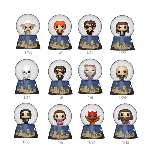 Obrázok Funko POP! Mystery Minis: Harry Potter Snow Globes