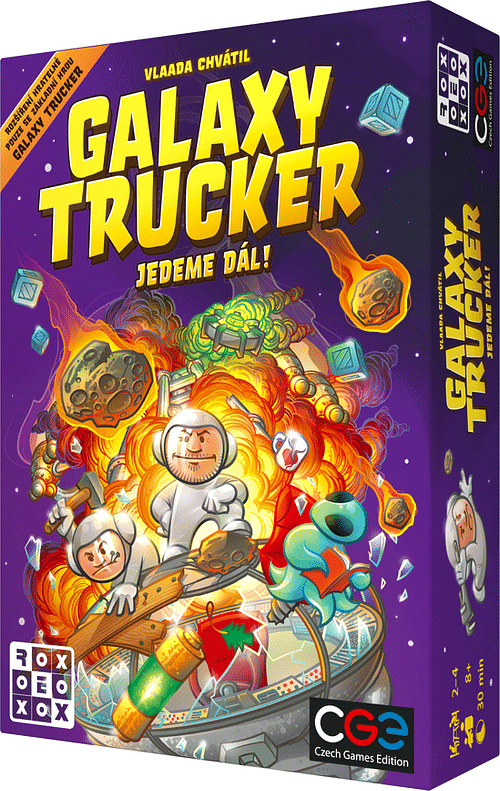 Obrázok Galaxy Trucker: Druhé, vytuněné vydání - Jedeme dál!