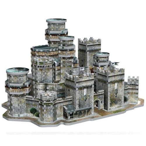 Levně Game of Thrones 3D Puzzle: Winterfell, 910 dílků