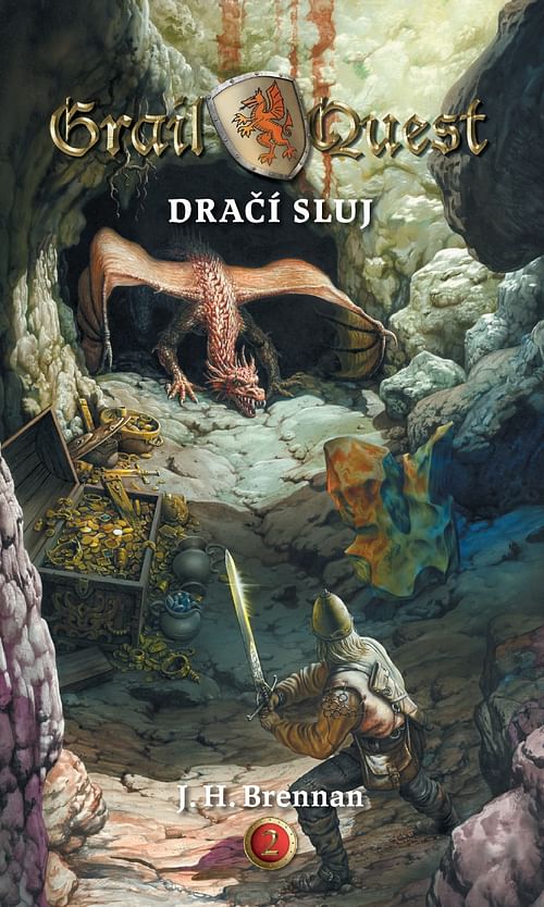 Obrázok GrailQuest 2: Dračí sluj - James Herbert Brennan