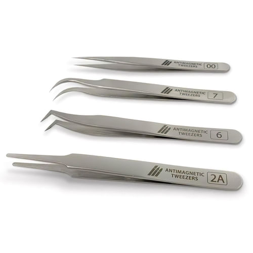Green Stuff World: Antimagnetické pinzety, 4 ks Green Stuff World: Antimagnetické pinzety, 4 ks