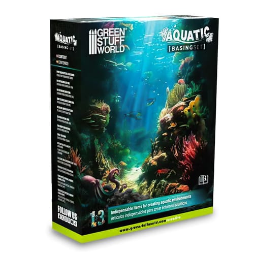 Levně Green Stuff World Basing Sets - Aquatic