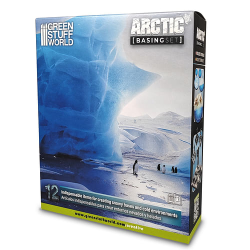 Obrázok Green Stuff World Basing Sets - Artic