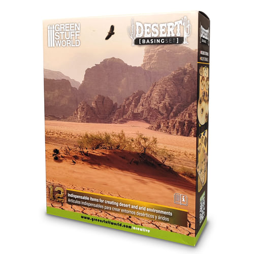 Green Stuff World Basing Sets - Desert Green Stuff World Basing Sets - Desert