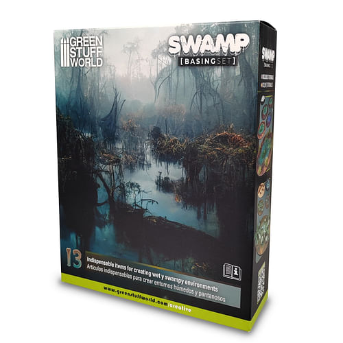 Obrázok Green Stuff World Basing Sets - Swamp