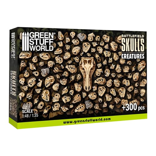 Levně Green Stuff World: Battlefield Creature Skulls (300ks)