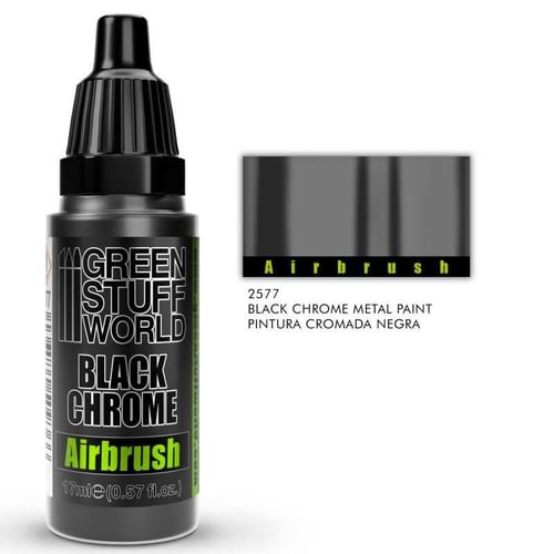 Green Stuff World Black Chrome Paint - Airbrush Green Stuff World Black Chrome Paint - Airbrush