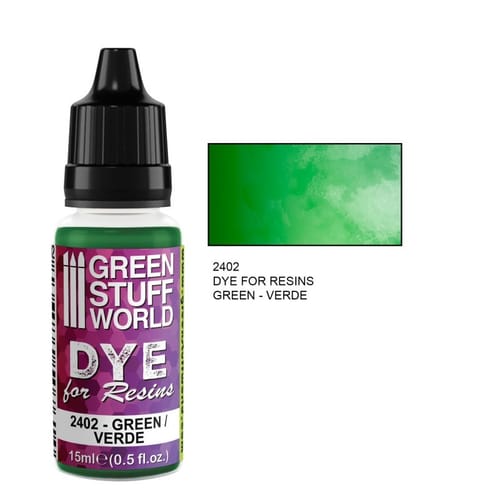 Green Stuff World: Dye for Resins - Green Green Stuff World: Dye for Resins - Green
