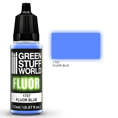 Levně Green Stuff World: Fluor Paint Blue (UV)