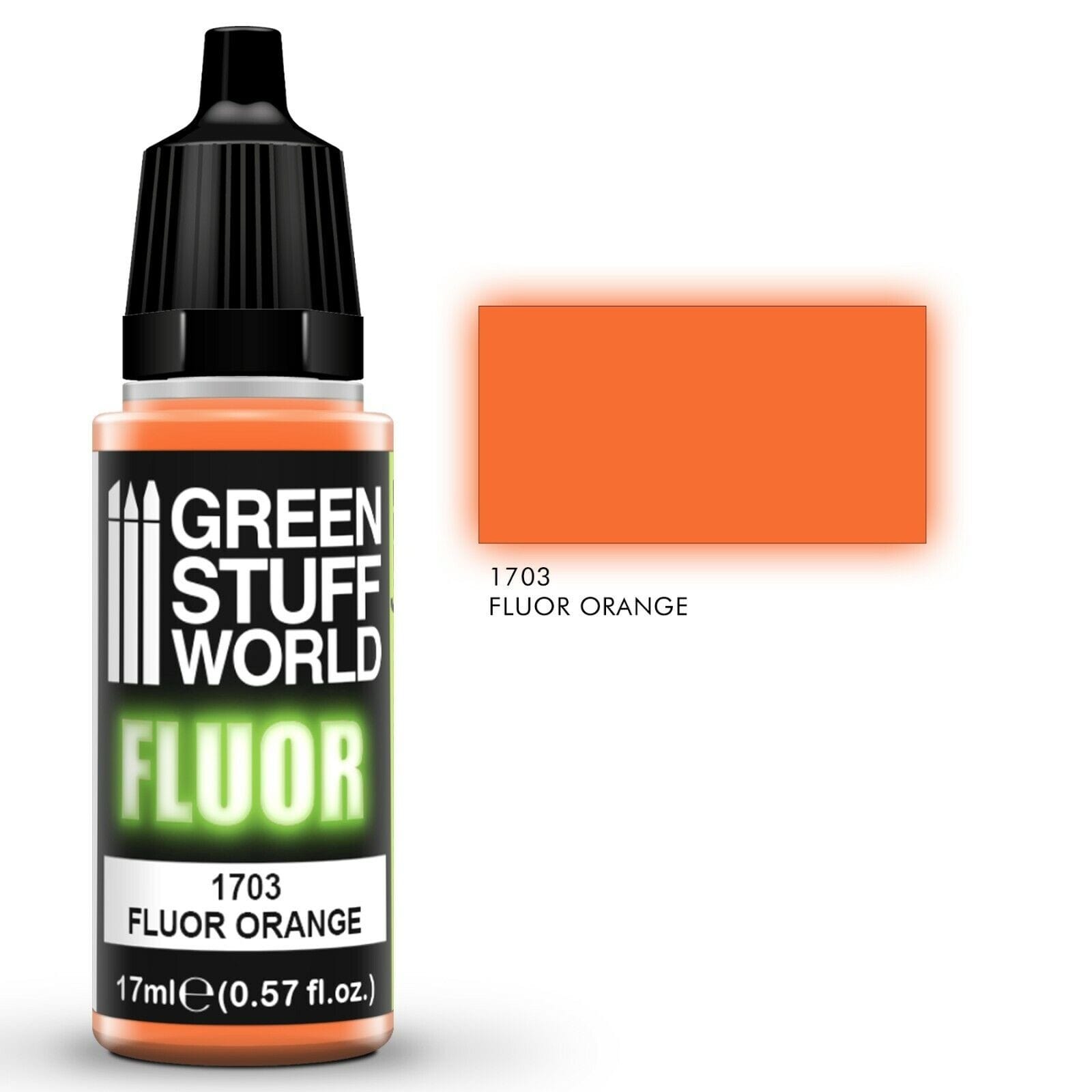 Green Stuff World: Fluor Paint Orange (UV)
