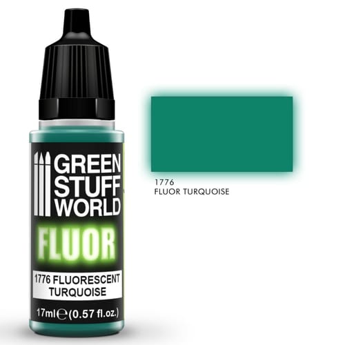 Levně Green Stuff World: Fluor Paint Turquesa (UV)