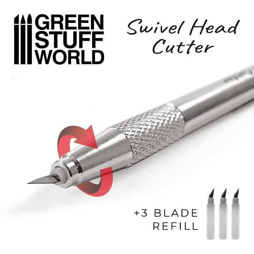 Obrázok Green Stuff World: Metal Swivelhead Hobby Knife