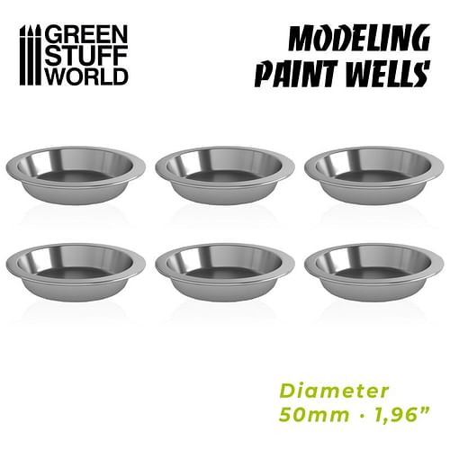 Obrázok Green Stuff World: Modelling Paint Wells, 6 ks