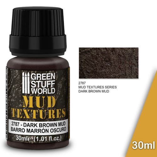 Green Stuff World: Mud Textures - Dark Brown Mud