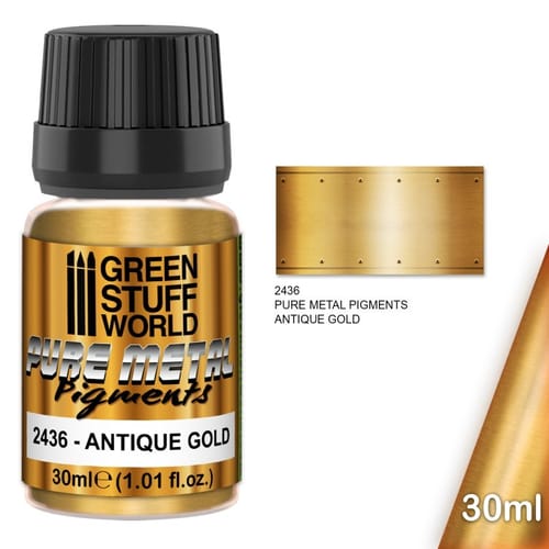 Green Stuff World: Pure Metal Pigments Antique Gold Green Stuff World: Pure Metal Pigments Antique Gold