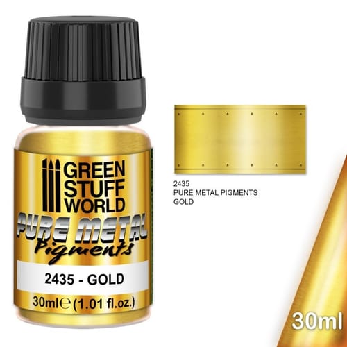 Green Stuff World: Pure Metal Pigments Gold Green Stuff World: Pure Metal Pigments Gold