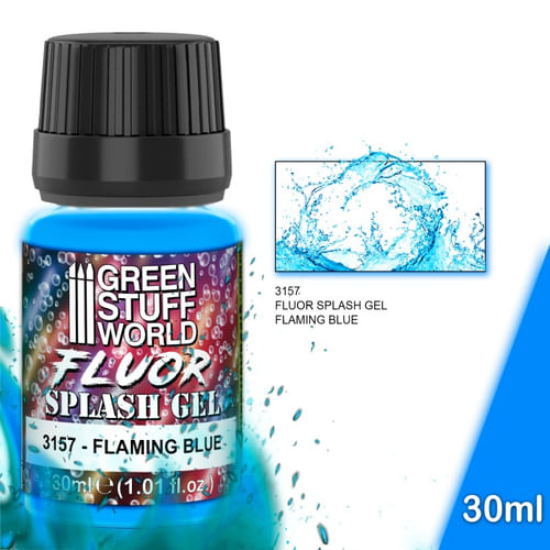 Green Stuff World: Splash Gel - Flaming Blue Green Stuff World: Splash Gel - Flaming Blue