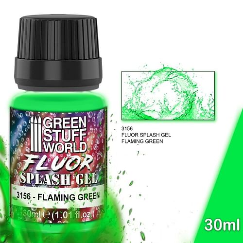 Obrázok Green Stuff World: Splash Gel - Flaming Green 30ml