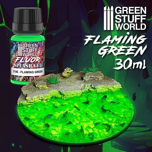 Obrázok Green Stuff World: Splash Gel - Flaming Green 30ml