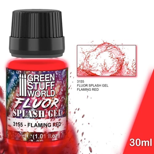 Green Stuff World: Splash Gel - Flaming Red Green Stuff World: Splash Gel - Flaming Red