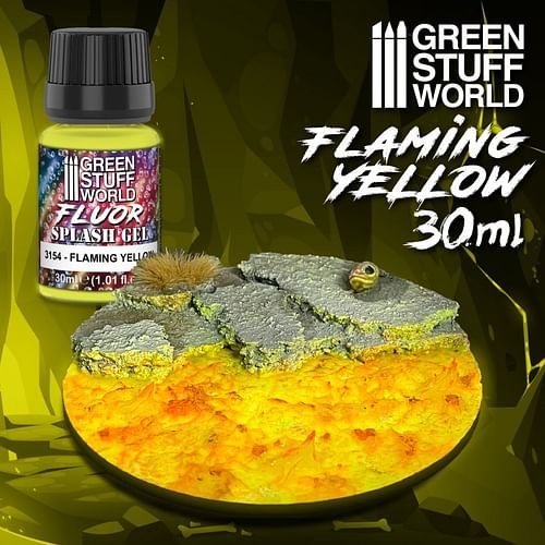 Obrázok Green Stuff World: Splash Gel - Flaming Yellow 30ml