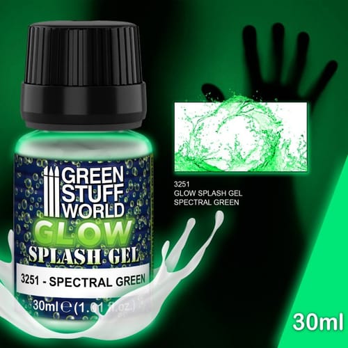 Levně Green Stuff World: Splash Gel - Spectral Green