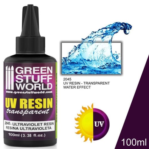 Green Stuff World: UV Resin Water Effect Green Stuff World: UV Resin Water Effect