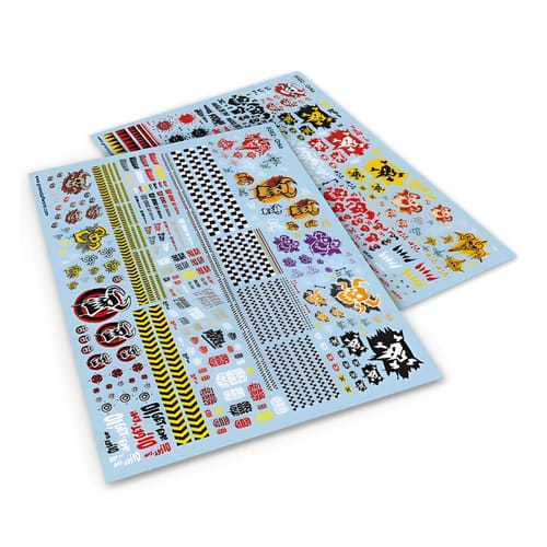 Dekorace Green Stuff World: Waterslide Decals - Orks