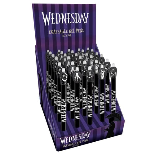 Levně Gumovací gelové pero Wednesday