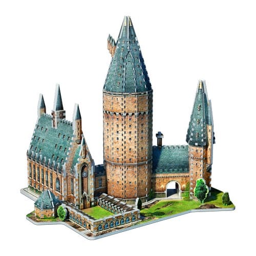 Levně Harry Potter 3D Puzzle: Bradavice - Velký sál, 850 dílků