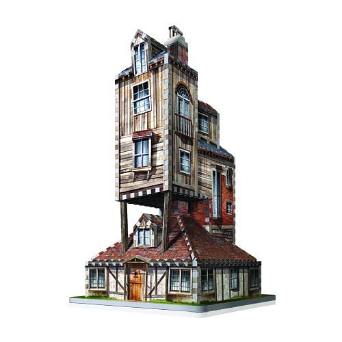 Harry Potter 3D Puzzle: Rodinný dům Weasleyových - Doupě, 415 dílků