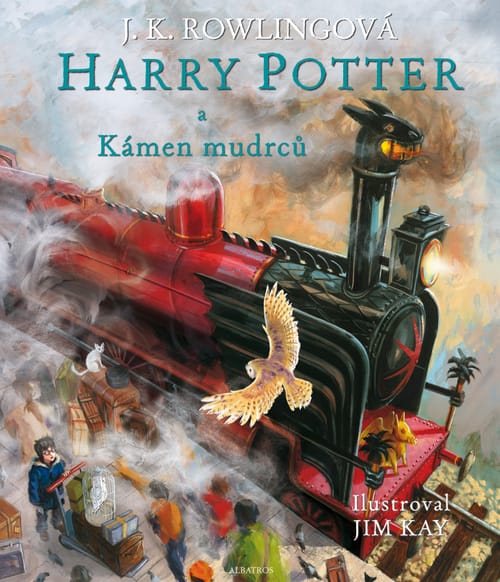 Levně Harry Potter a Kámen mudrců (ilustrovaná)