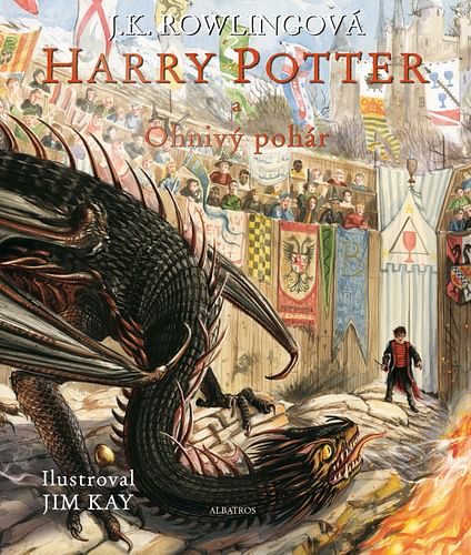 Harry Potter a Ohnivý pohár (ilustrovaná)