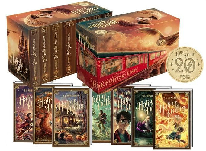 Harry Potter box 1 – 7: 20. výročie vydania (slovenské vydání)