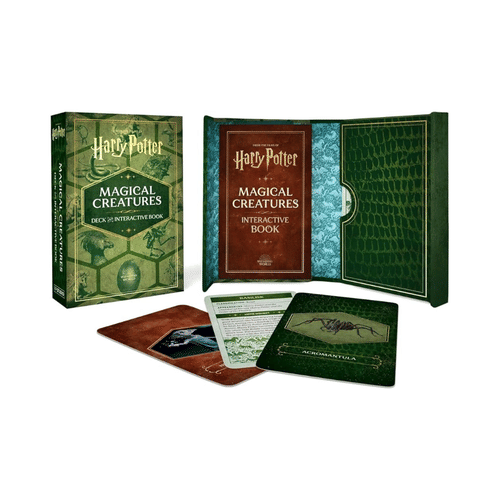 Levně Harry Potter: Magical Creatures Deck and Interactive Book