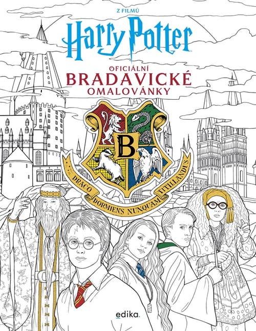 Levně Harry Potter: Oficiální bradavické omalovánky